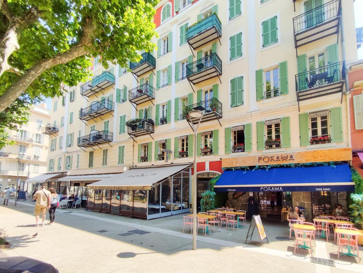 Grimaldi Centrale 5 Pers Wi-Fi Ac Leilighet Nice Eksteriør bilde